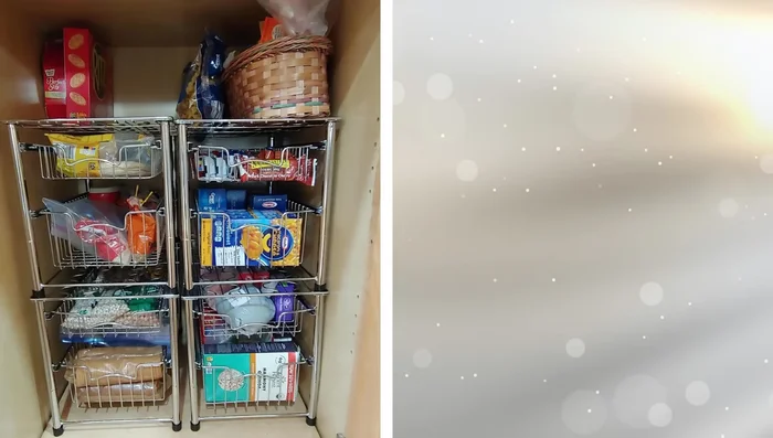 Use stackable, magnetic measuring spoons to save space and prevent loss.