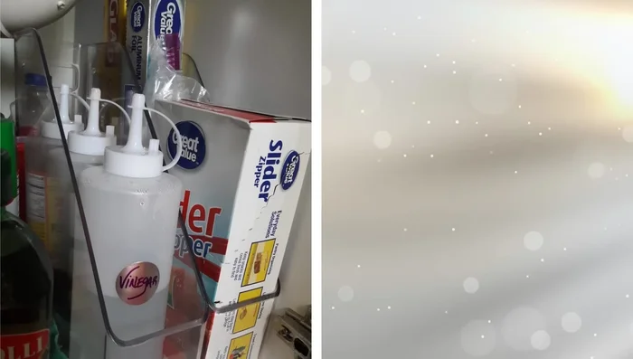 Use specialty refrigerator bins for better organization.