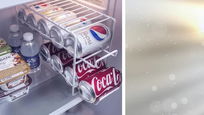 Use specialty refrigerator bins for better organization.