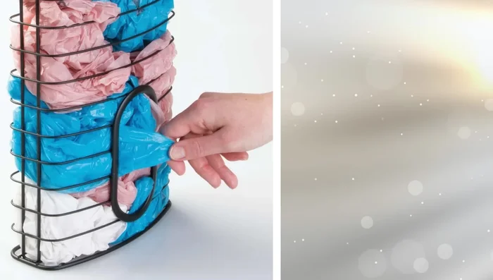 Hang a shelf with hooks to store mugs or other items.