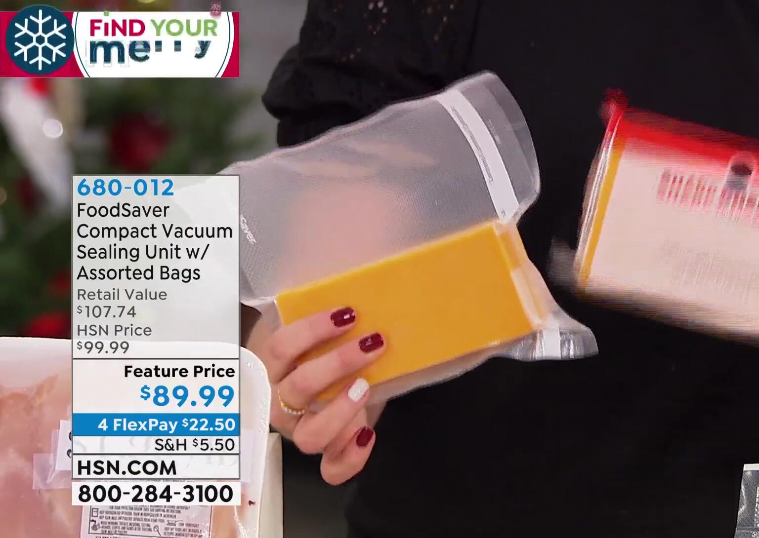 Demonstration of creating custom-sized bags from the sealing roll
