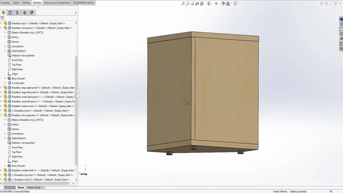 Design the bread box using design software to visualize and agree on the design with your sister.