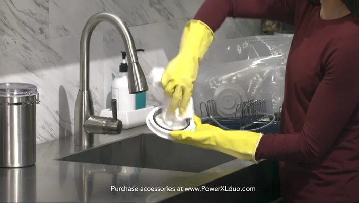 Hand wash most accessories; dishwasher safe for storage containers.