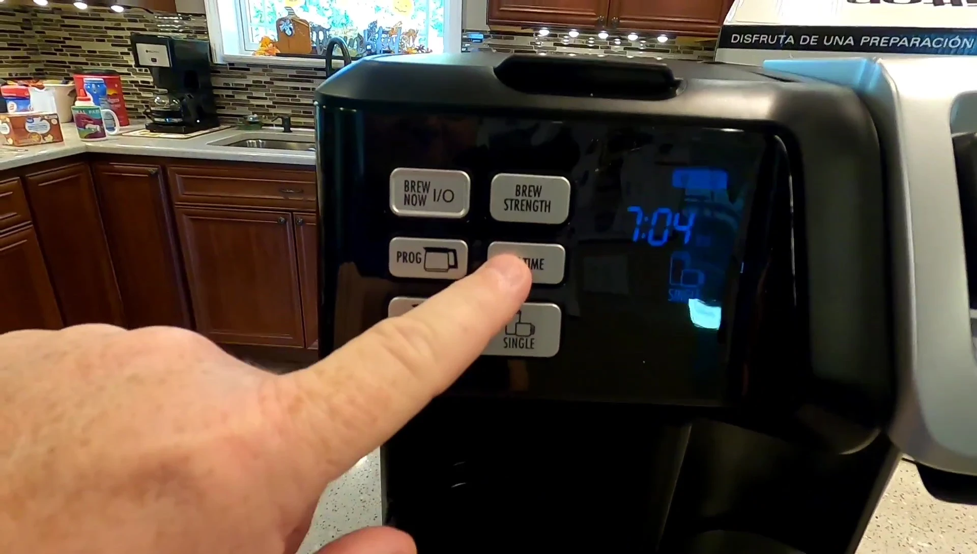 Setting the programmable timer