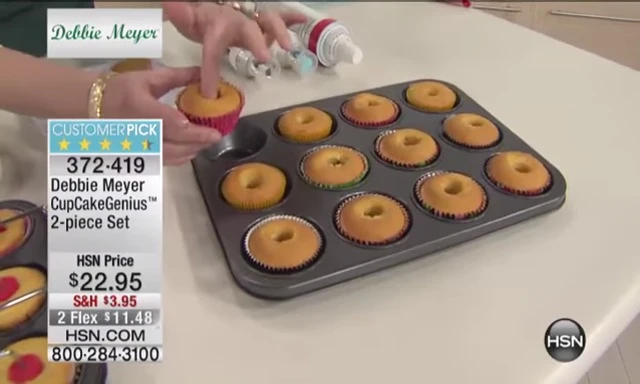 Cupcakes with surprise fillings